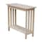 International Concepts Rectangle Mission Entry Table, 31.9 W, 13.2 L, 30 in H, Wood, Unfinished OT-2812 - alternate 8
